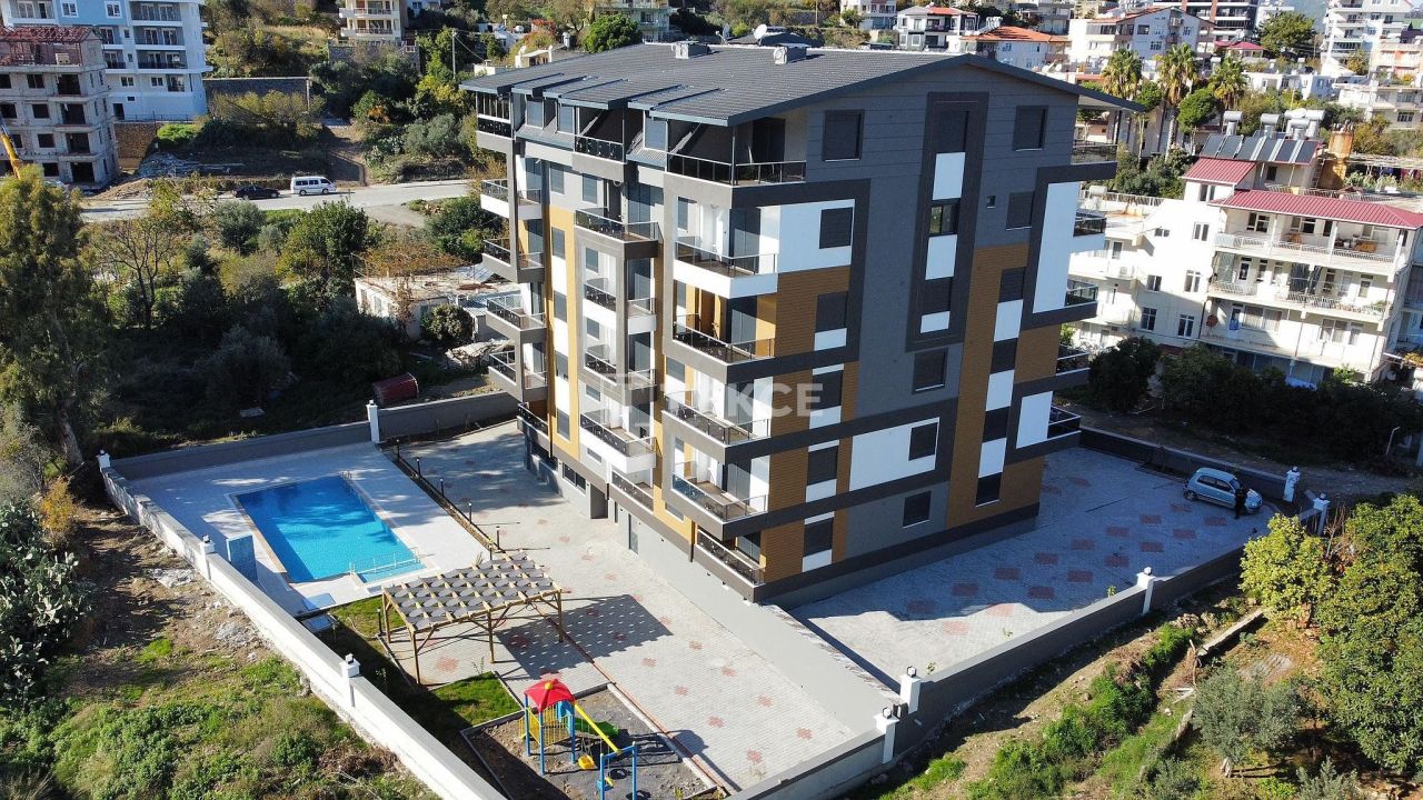 Апартаменты в Газипаше, Турция, 63 м2 - фото 1