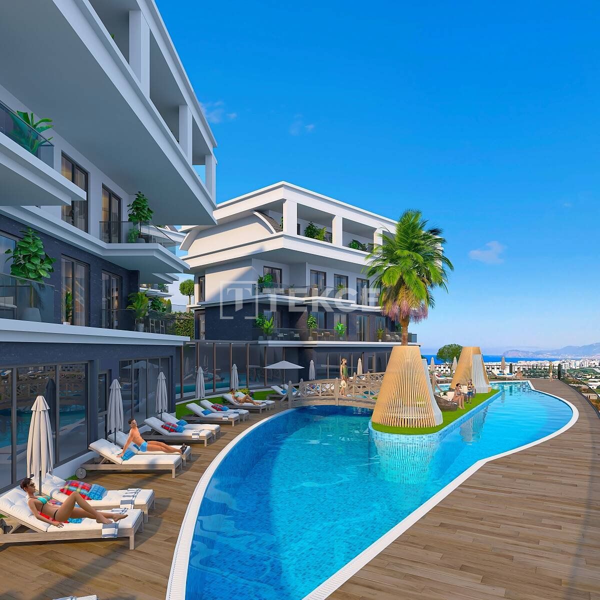 Апартаменты в Алании, Турция, 110 м² - фото 7