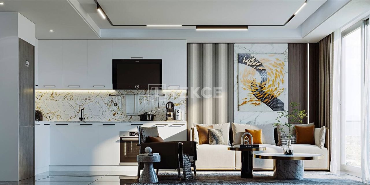 Апартаменты в Алании, Турция, 110 м² - фото 16