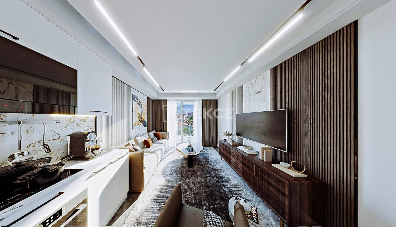 Апартаменты в Алании, Турция, 63 м² - фото 19