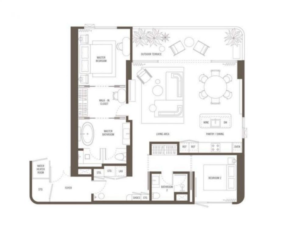 Квартира на Пхукете, Таиланд, 117 м² - фото 5