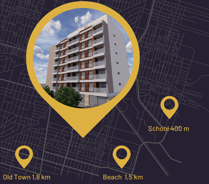 Квартира в Будве, Черногория, 79 м² - фото 4