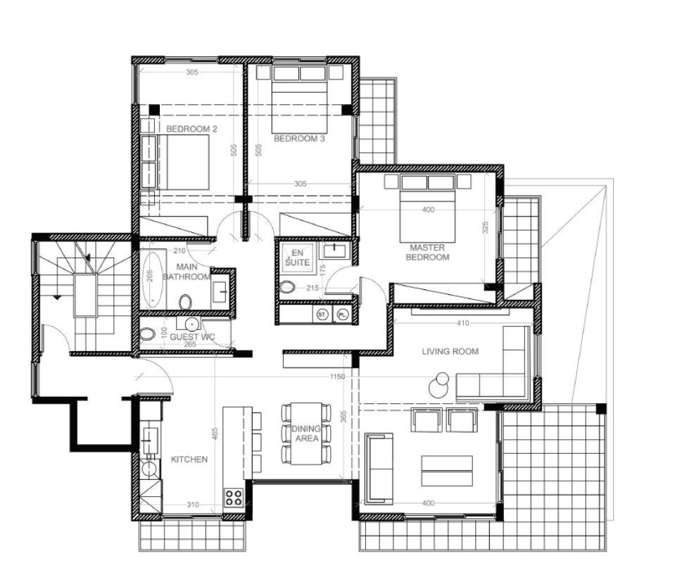 Квартира в Лимасоле, Кипр, 181 м² - фото 9