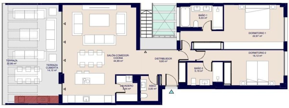 Пентхаус на Коста-дель-Соль, Испания, 167 м² - фото 11