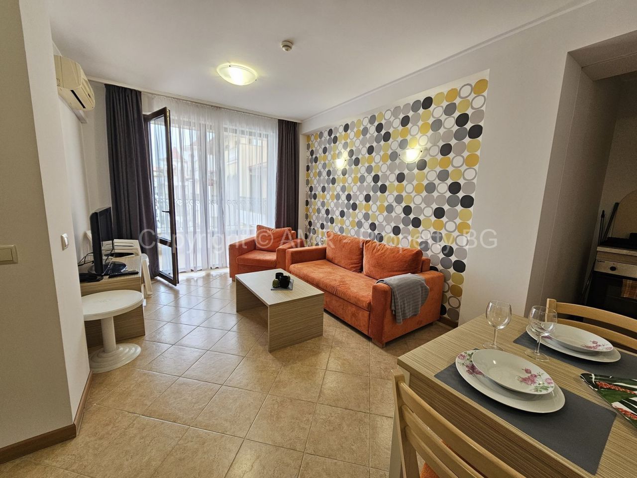 Апартаменты на Солнечном берегу, Болгария, 57 м² - фото 7