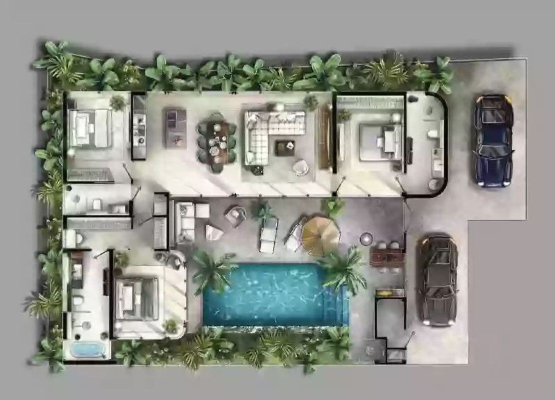 Дом на Пхукете, Таиланд, 228 м² - фото 14