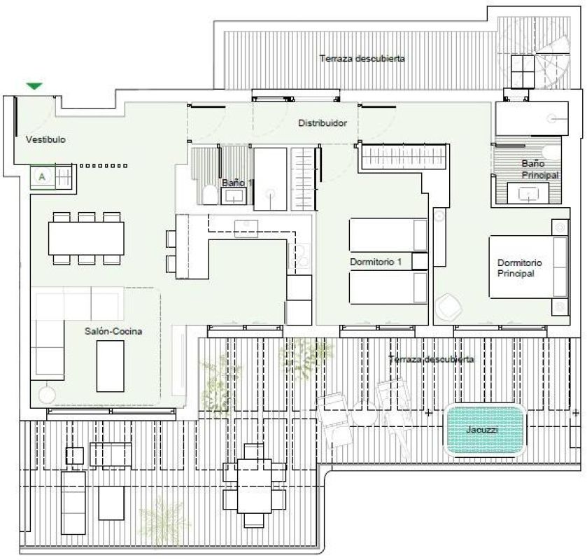 Пентхаус на Коста-дель-Соль, Испания, 222 м² - фото 14