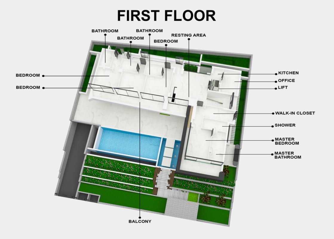 Дом в Лимасоле, Кипр, 1 004 м² - фото 14