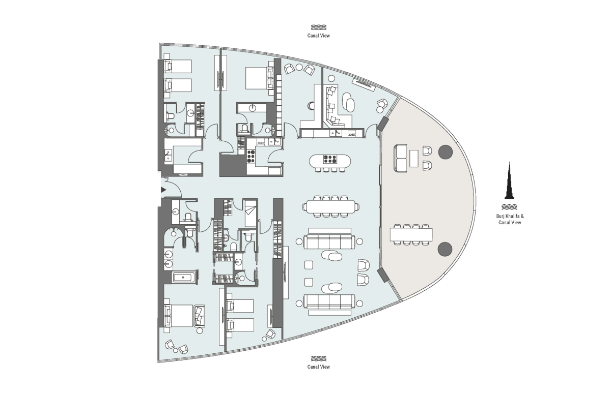Квартира в Дубае, ОАЭ, 397 м² - фото 15