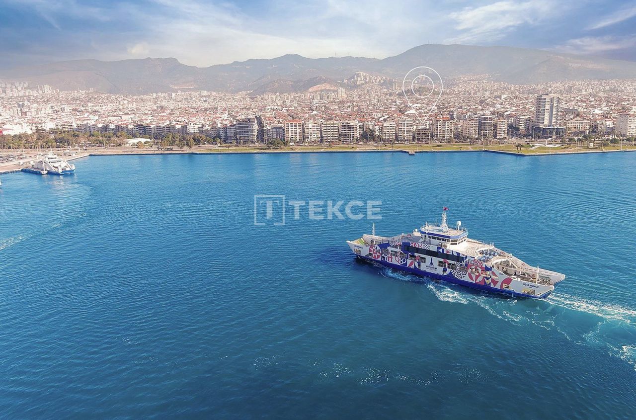 Апартаменты Каршияка, Турция, 185 м² - фото 3