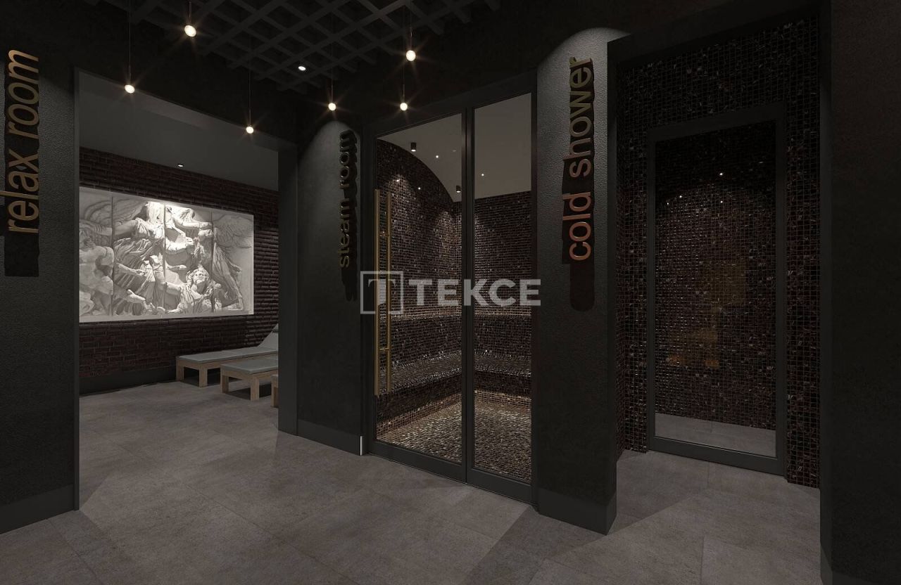 Апартаменты в Алании, Турция, 56 м² - фото 14