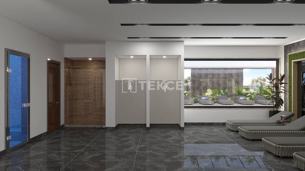 Апартаменты в Алании, Турция, 65 м² - фото 17