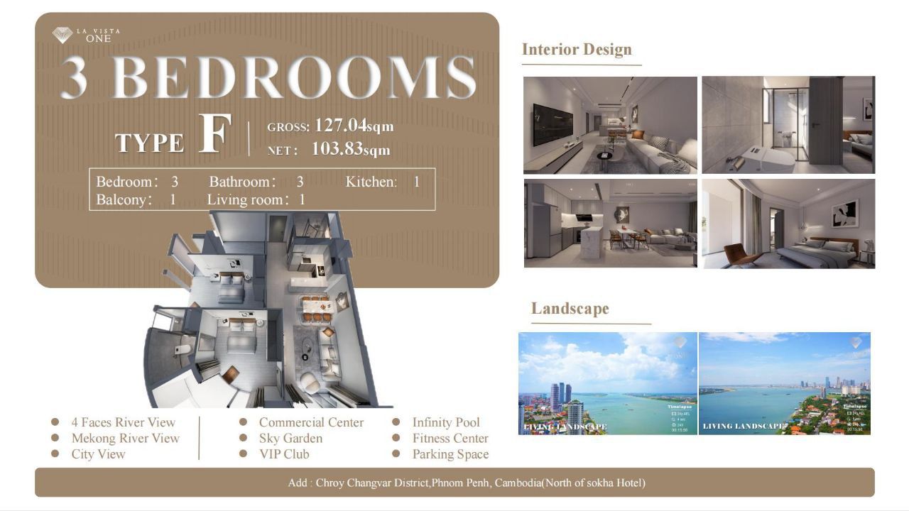 Квартира в Пномпене, Камбоджа, 54 м² - фото 16