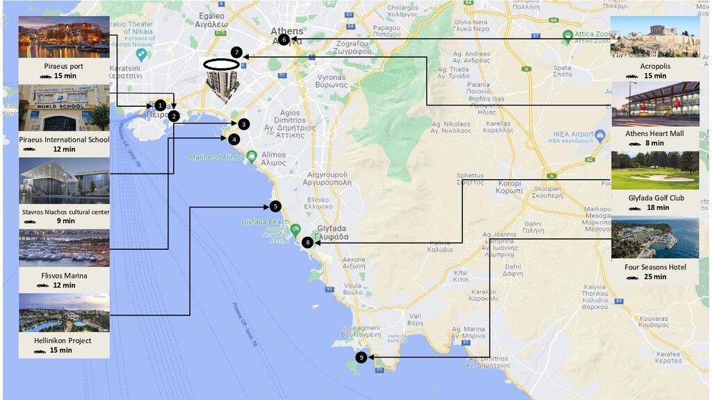 Квартира в Афинах, Греция, 105 м² - фото 5