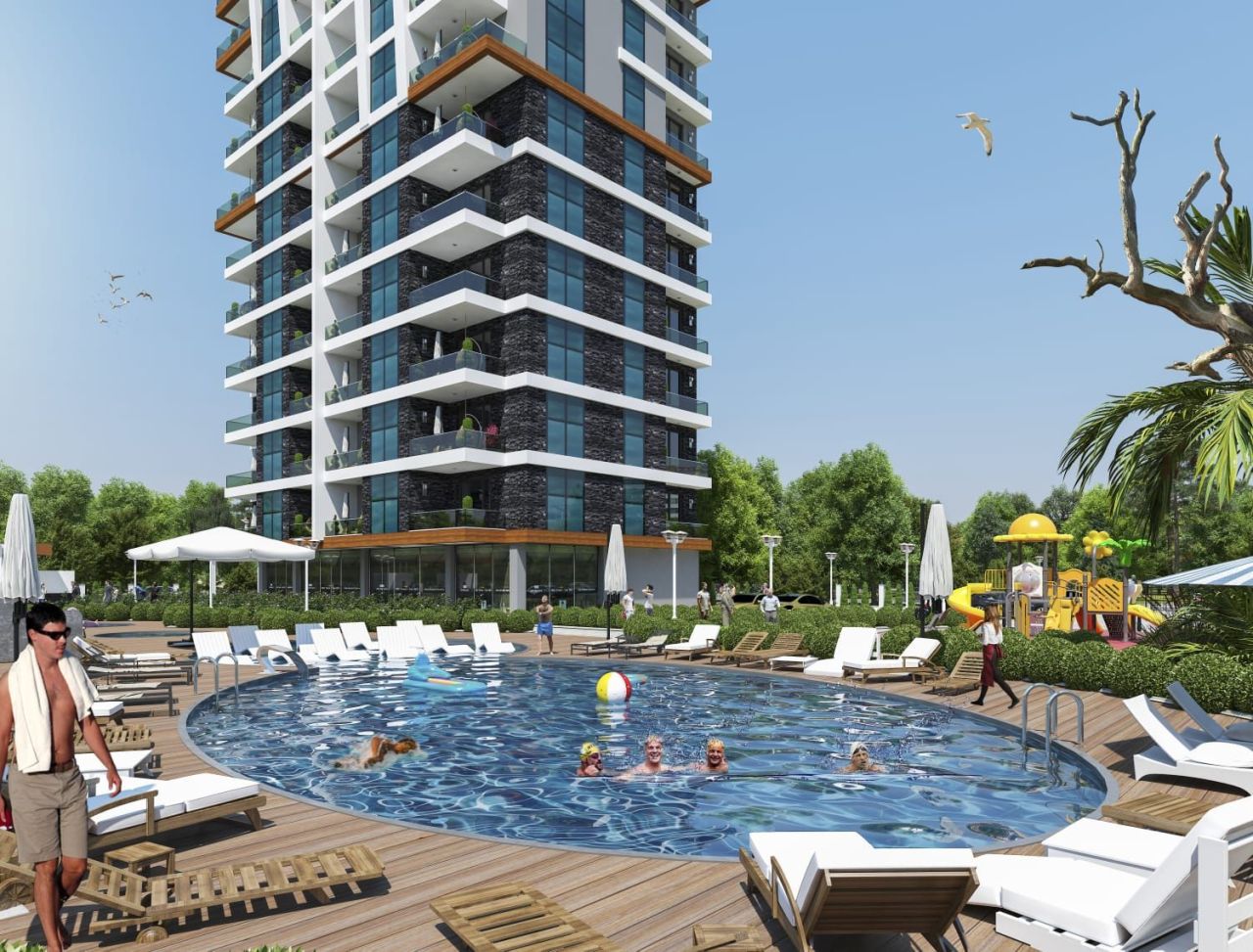 Квартира в Алании, Турция, 50 м² - фото 2