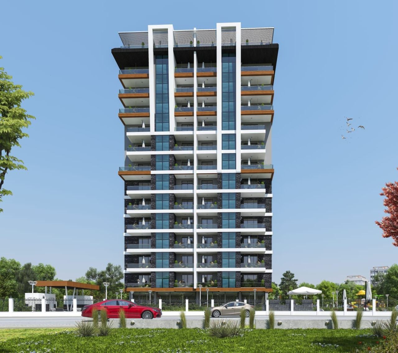 Квартира в Алании, Турция, 50 м² - фото 9