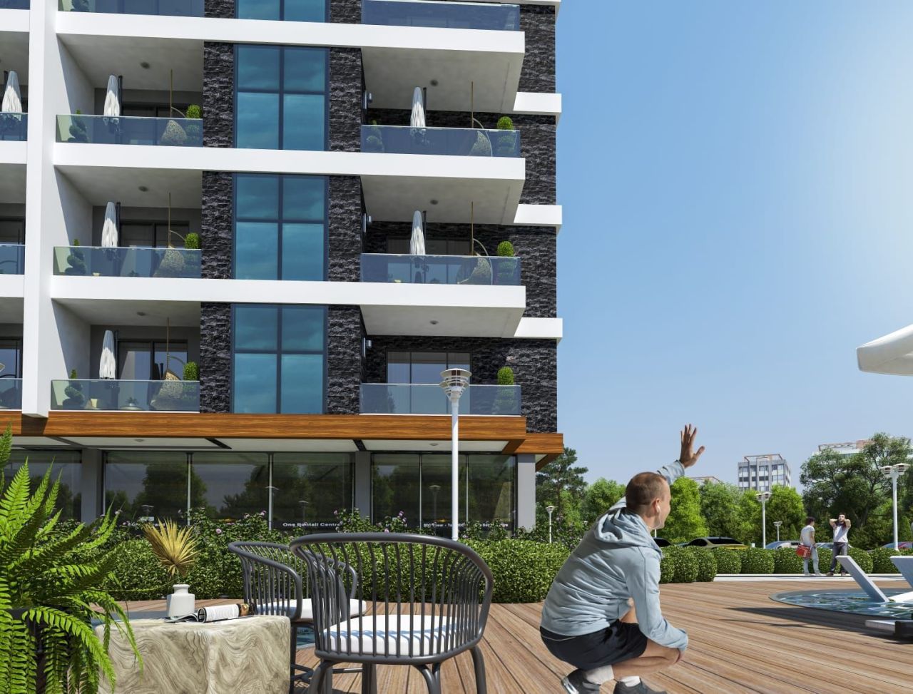 Квартира в Алании, Турция, 50 м² - фото 11