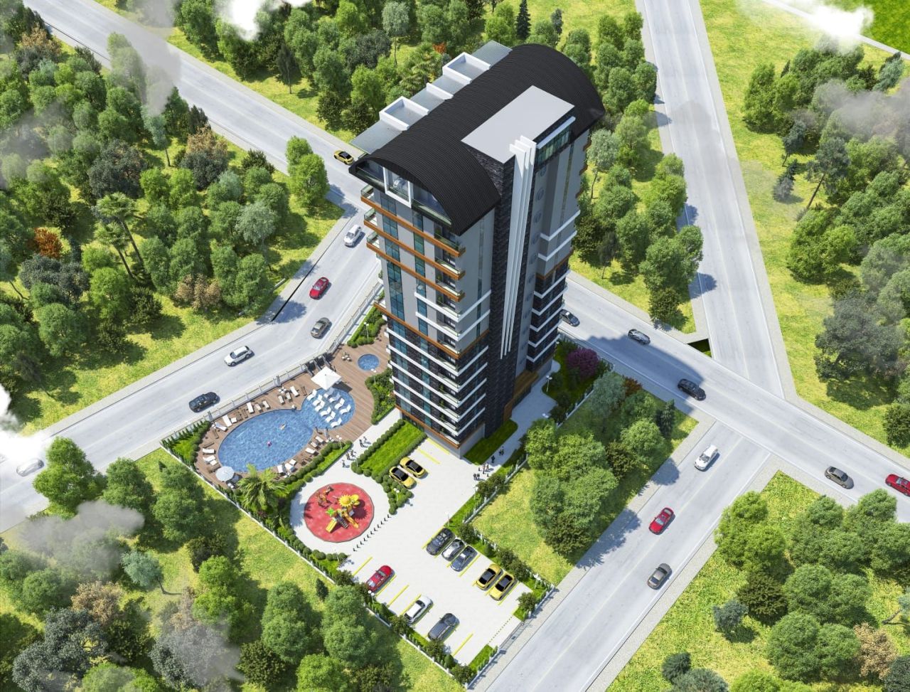 Квартира в Алании, Турция, 50 м² - фото 12