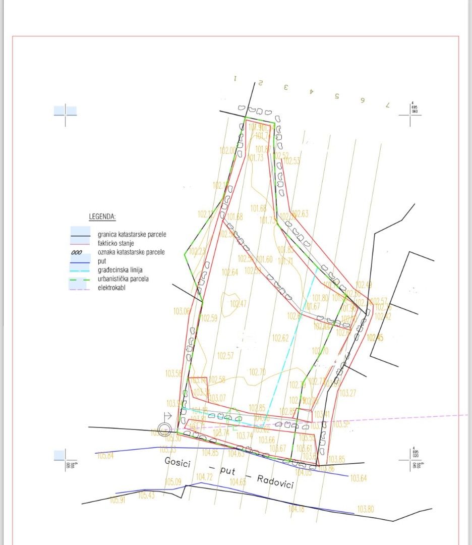 Земля в Радовичах, Черногория, 493 м² - фото 5