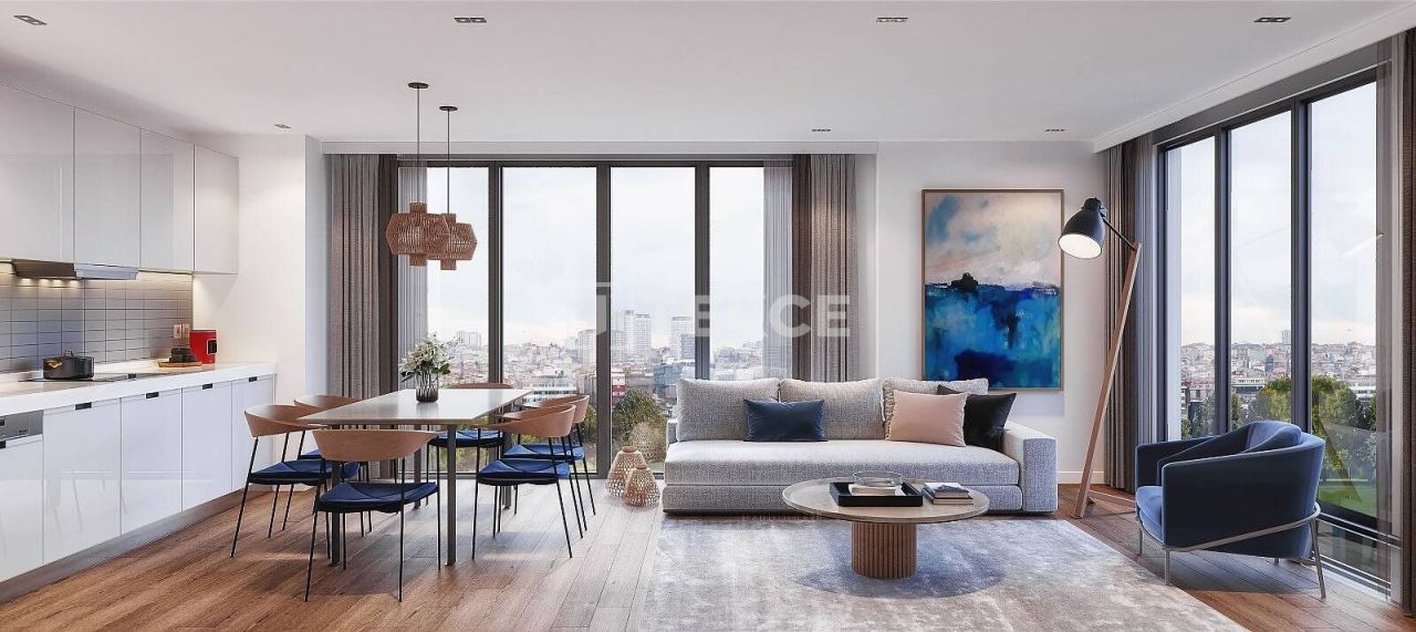 Апартаменты в Стамбуле, Турция, 64 м² - фото 11