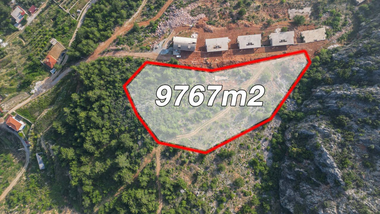 Земля в Алании, Турция, 9 767 м² - фото 4