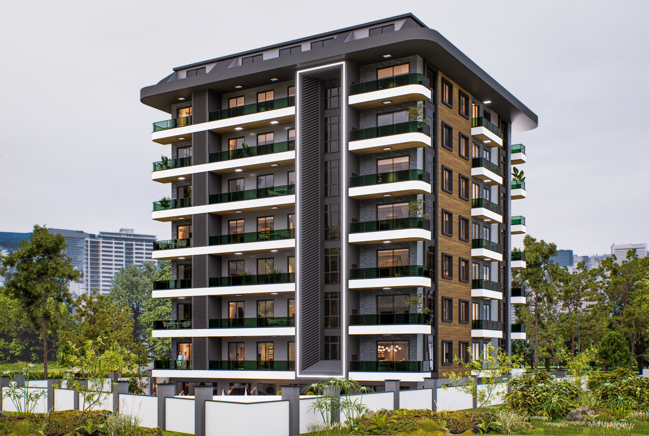 Апартаменты в Алании, Турция, 59 м² - фото 2