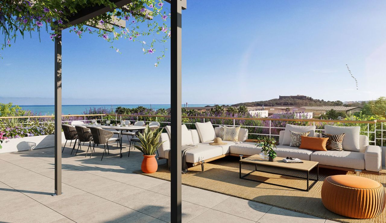 Квартира в Антибе, Франция, 40 м² - фото 3