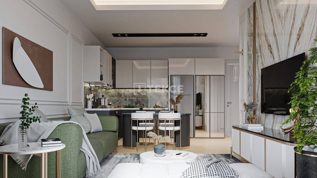 Апартаменты в Алании, Турция, 92 м² - фото 11