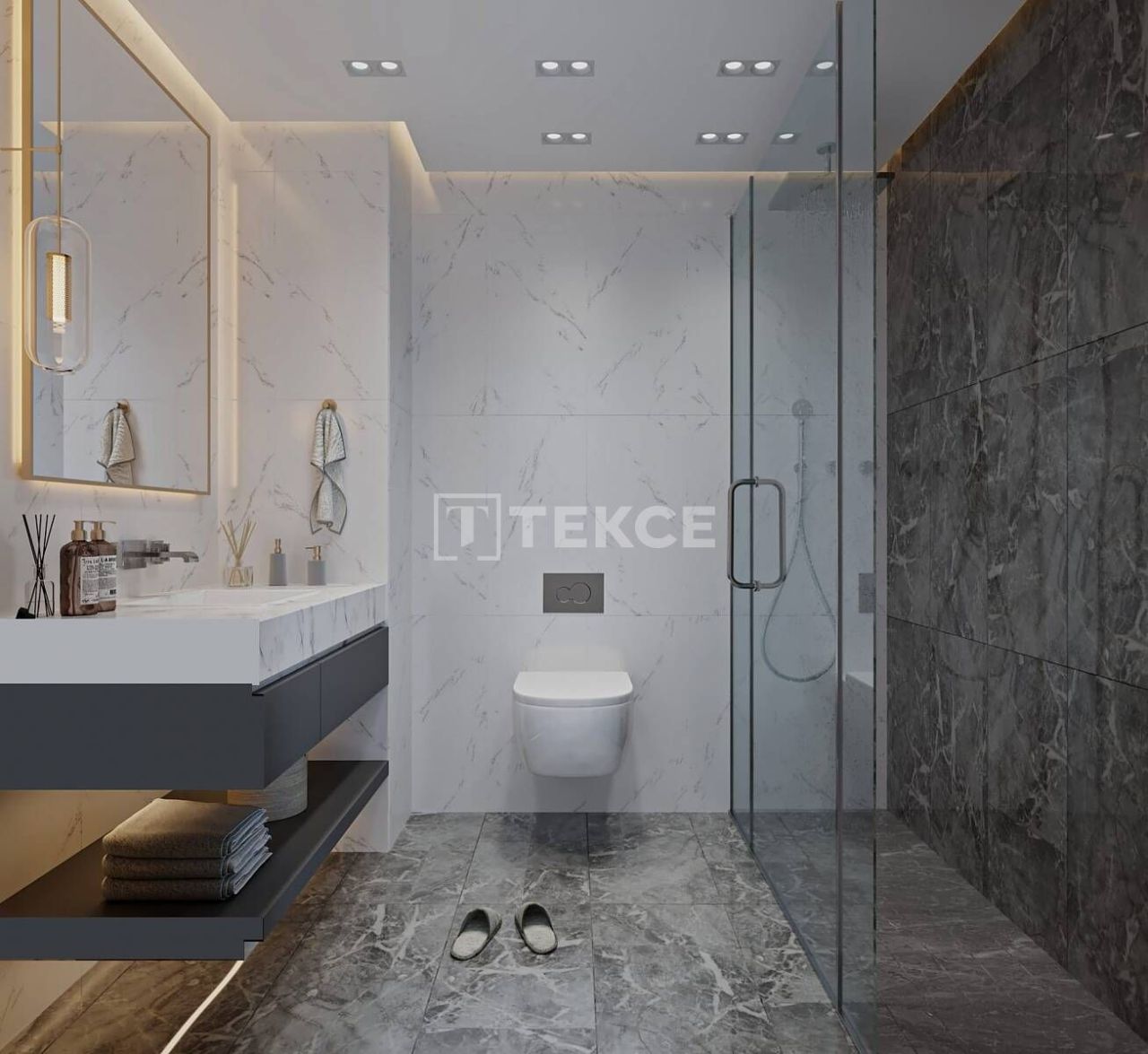 Апартаменты в Алании, Турция, 48 м² - фото 13