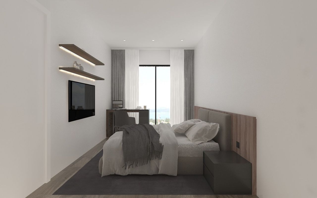 Квартира в Газипаше, Турция, 42 м² - фото 12