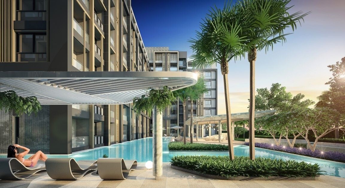 Квартира в Паттайе, Таиланд, 58.5 м² - фото 2