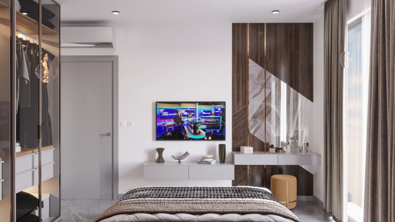 Квартира в Алании, Турция, 58 м² - фото 12