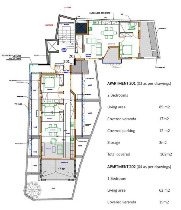 Апартаменты в Пафосе, Кипр, 82 м² - фото 11