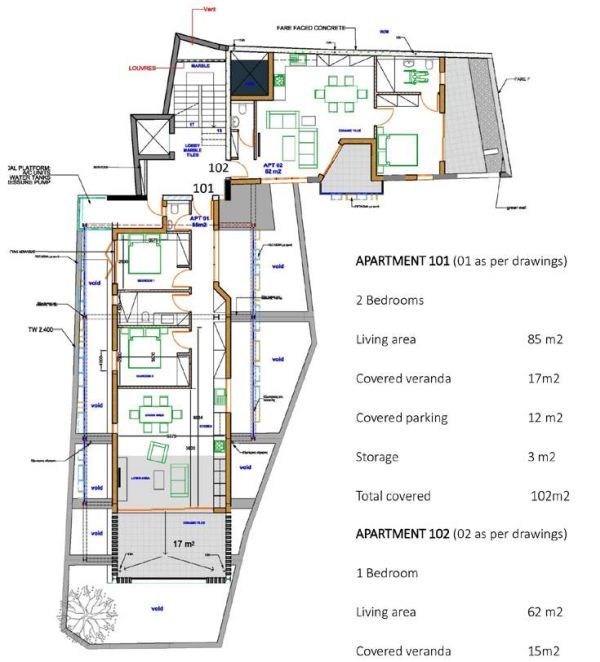 Апартаменты в Пафосе, Кипр, 82 м² - фото 10