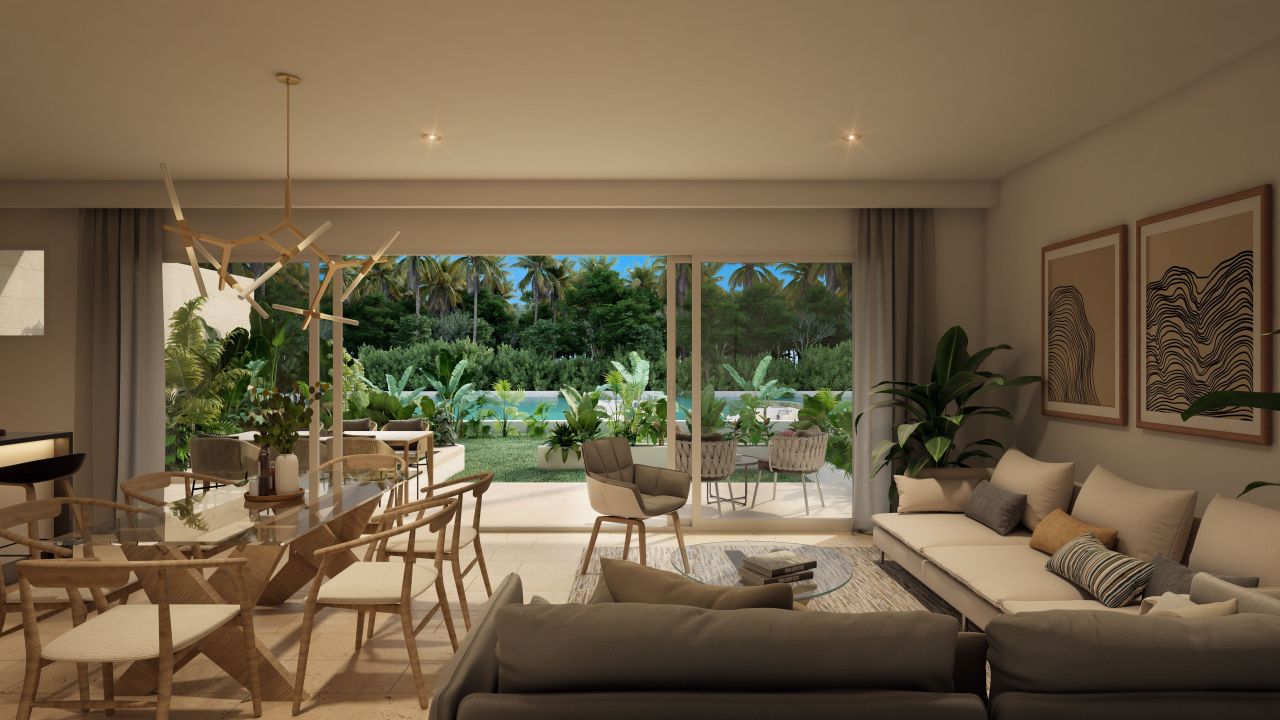 Апартаменты Пуэрто Авентурас, Мексика, 170.91 м² - фото 16