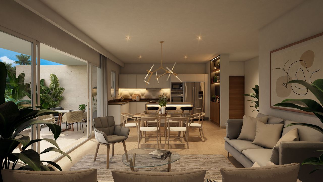 Апартаменты Пуэрто Авентурас, Мексика, 170.91 м² - фото 17