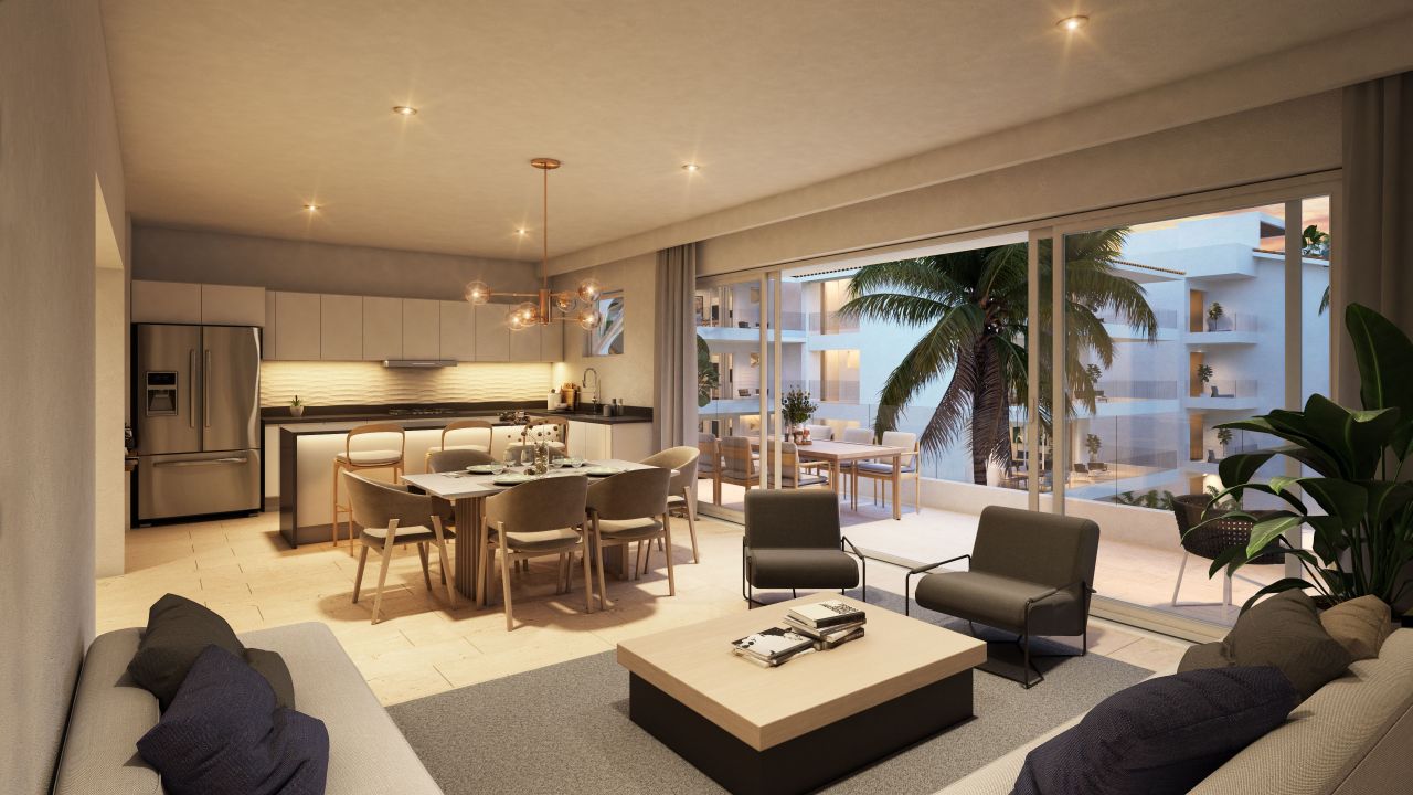 Апартаменты ПУЭРТО АВЕНТУРАС, Мексика, 141.44 м² - фото 14