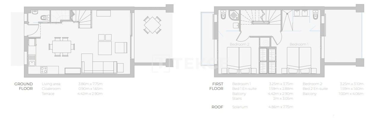 Таунхаус Куэвас-дель-Альмансора, Испания, 100 м² - фото 15