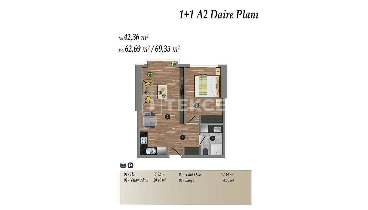 Апартаменты в Стамбуле, Турция, 141 м² - фото 19