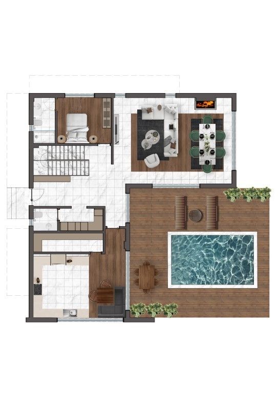 Вилла в Анталии, Турция, 477 м² - фото 9