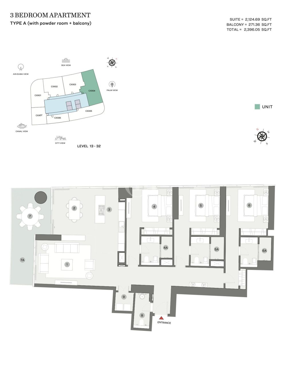 Апартаменты в Дубае, ОАЭ, 220 м² - фото 18