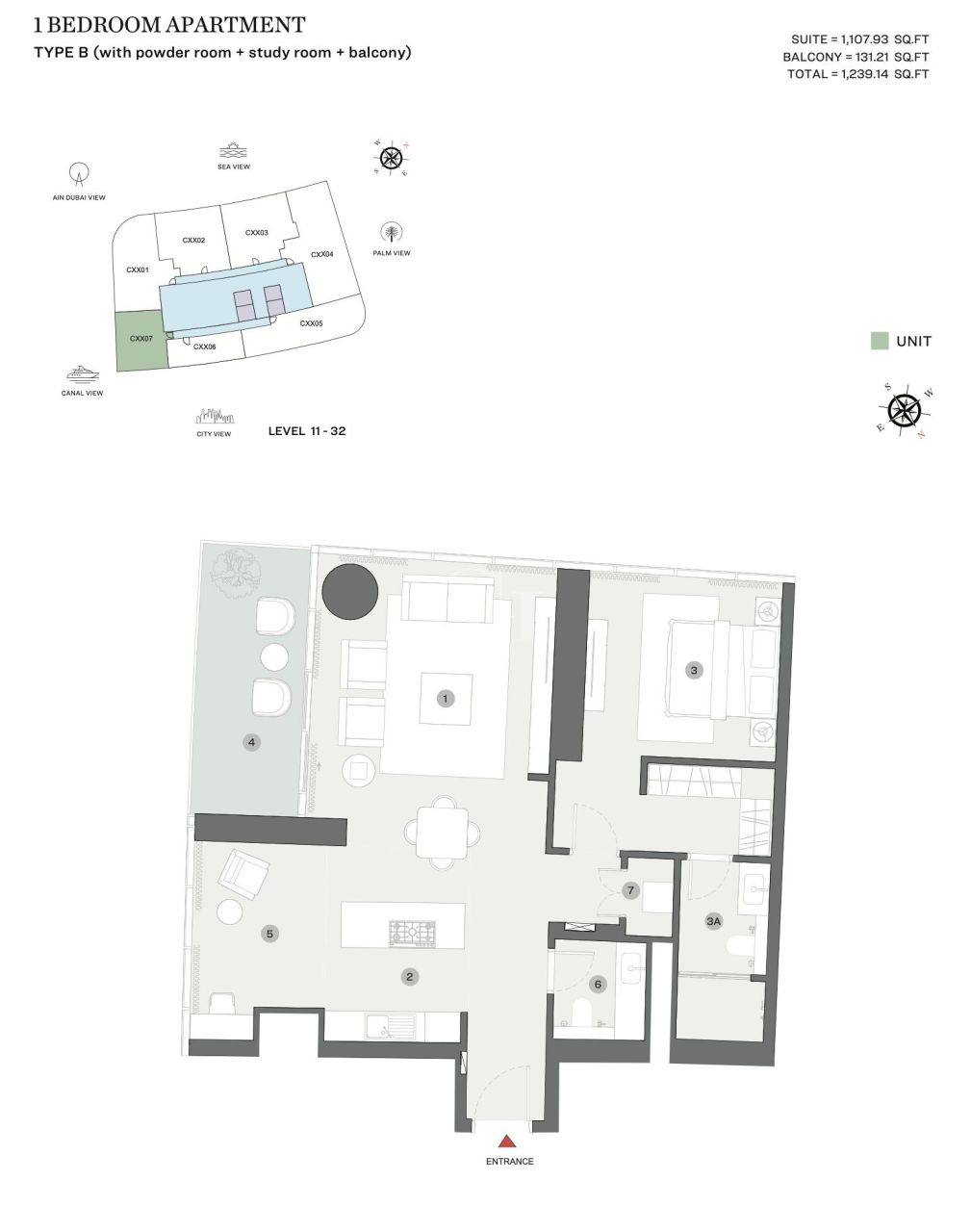 Апартаменты в Дубае, ОАЭ, 80 м² - фото 18