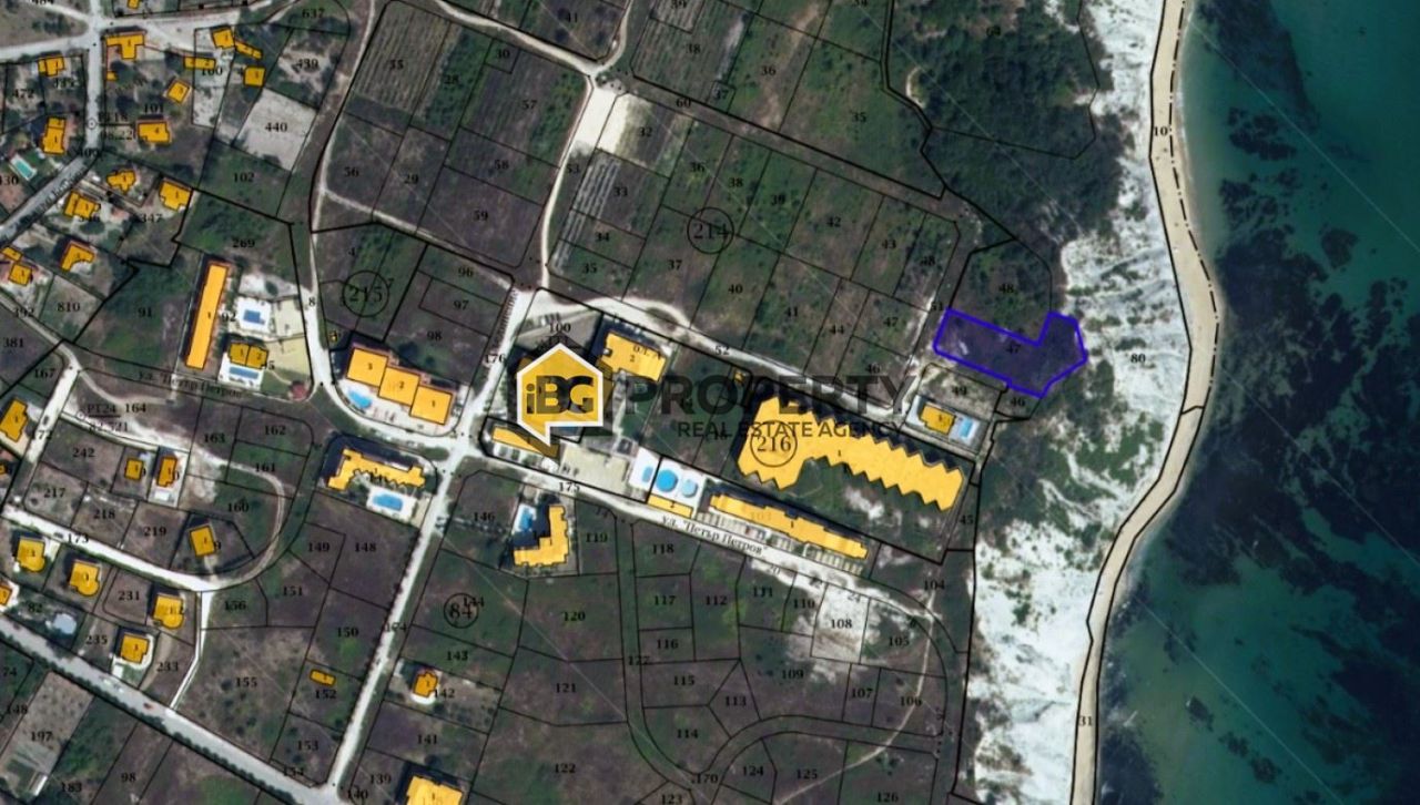 Земля в Бяле, Болгария, 1 670 м² - фото 4