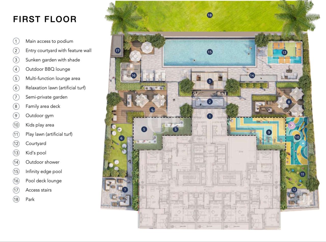 Апартаменты в Дубае, ОАЭ, 85 м² - фото 16