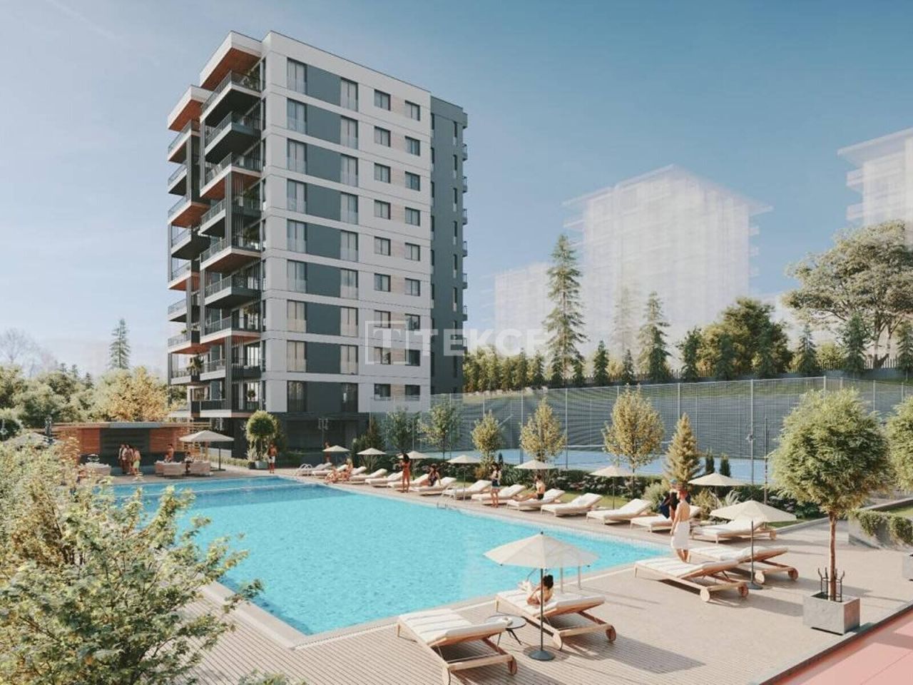 Апартаменты Ортахисар, Турция, 202 м² - фото 15