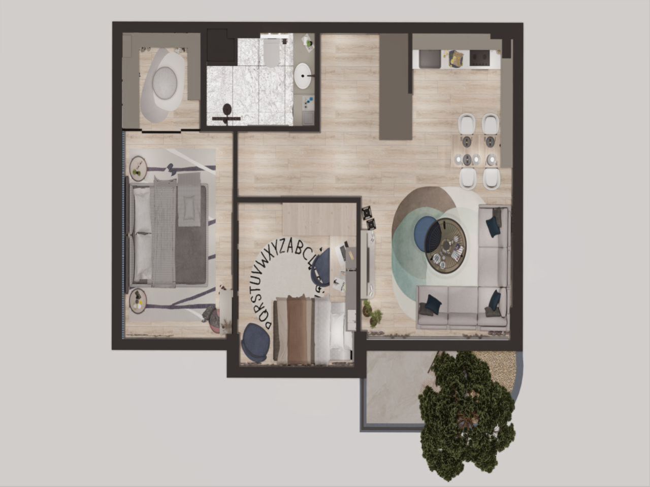 Квартира в Анталии, Турция, 110 м² - фото 4