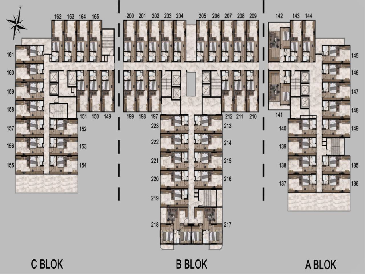 Квартира в Мерсине, Турция, 35 м² - фото 4