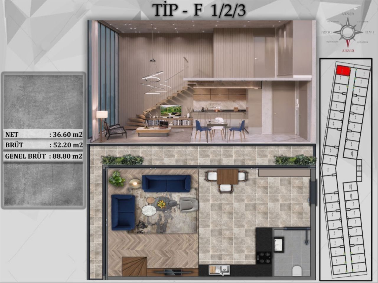 Квартира в Стамбуле, Турция, 88 м² - фото 4