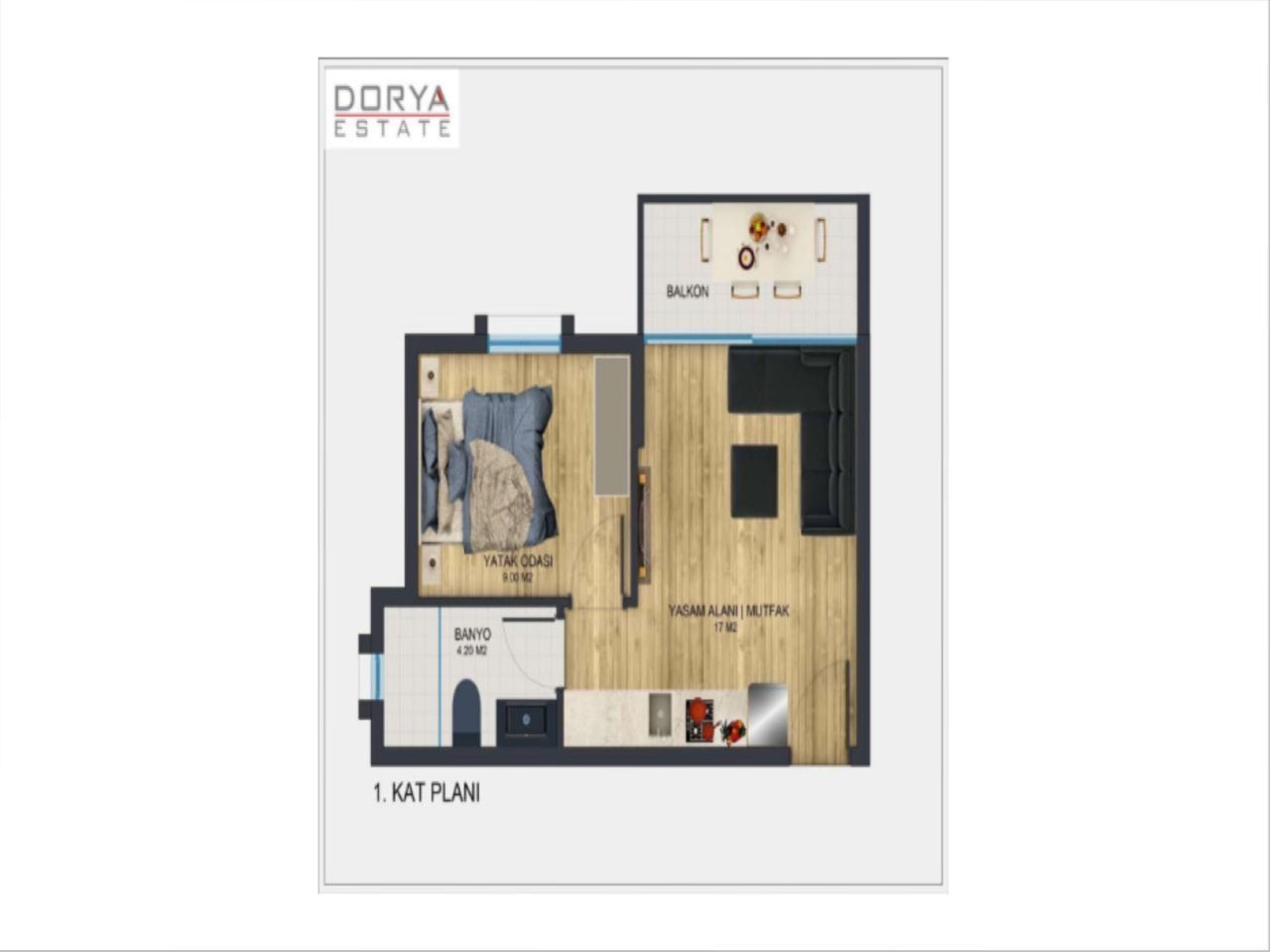 Вилла в Бодруме, Турция, 50 м² - фото 4