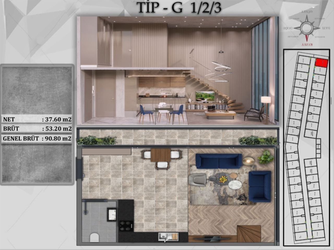 Квартира в Стамбуле, Турция, 88 м² - фото 5